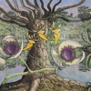Karl Axel Pehrson (1921-2005) "Vid Orahsjön", färglitografi, signerad.