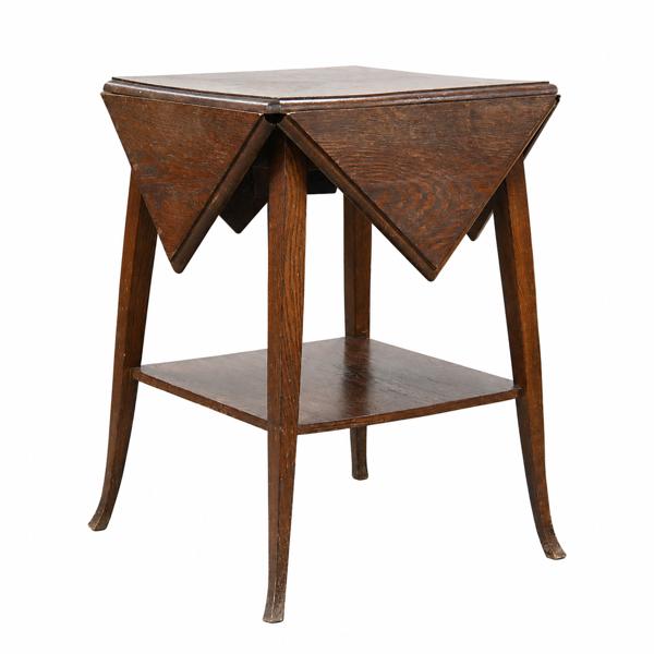 Klaffbord, sk "Munkbord", 1900-talets första hälft.