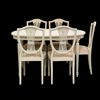 Matgrupp, 7 delar, gustaviansk stil, 1900-tal.