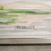 Lars Greger (f. 1947) "Rosa Morgon", olja på duk, signerad.
