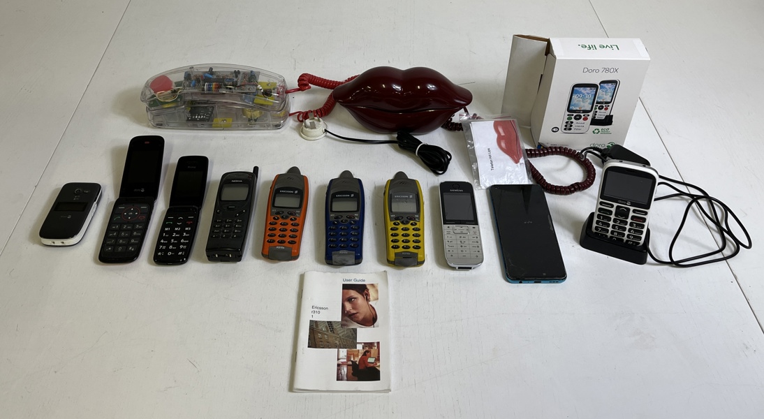 Diverse telefoner 
