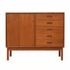 Sideboard, teak, Wirserums Nya Möbelfabrik, 1960-tal.