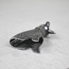 Figurin i sterlingsilver, hund, 1900-talets första hälft.