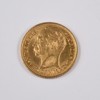 Mynt i 21,6k guld, Fredrik VIII 10kr, Danmark, 1908.