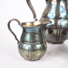 Kaffeservis, tre delar, silver.
