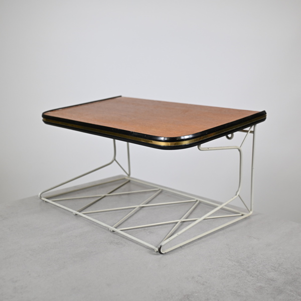 Telefonhylla, teak, 1950/60-tal.