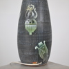 Marian Zawadzki, bordslampa, lergods, Tilgmans keramik, signerad.