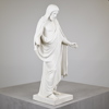 Bertil Thorvaldsen, Efter, skulptur föreställande Jesus, parian, Gustavsberg.