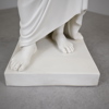 Bertil Thorvaldsen, Efter, skulptur föreställande Jesus, parian, Gustavsberg.