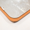 Spegel, teak, 1960-tal.