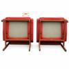 Torben Lind & Ole Gjerlov Knudsen, fåtöljer, ett par, "Moduline", France & Son, Danmark, 1960-tal.