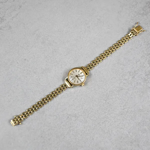 Damarmbandsur, Tissot, 18k guld. 