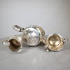 Kaffeservis, tre delar, silver.