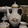 Kaffeservis, 58 delar, "Brun Rose", porslin, Royal Copenhagen.