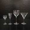 Bertil Vallien, glasservis, 32 delar, "Chateau", Kosta Boda.