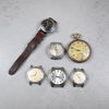 Parti armbandsur och fickur, 1900-tal. 
