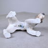Figurin, hund, porslin, Royal Copenhagen, Danmark.