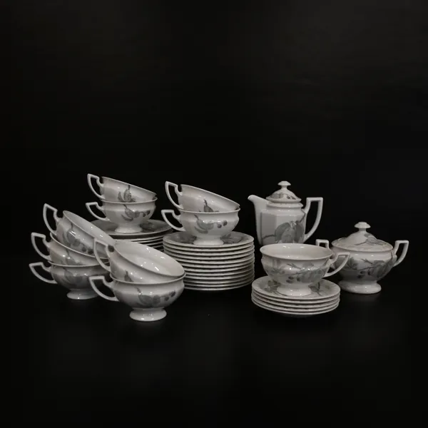 Teservis, 41 delar, "Maria Björnbär", porslin, Rosenthal. 