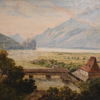 Robert Smith, Fjordlandskap, olja på duk, England, 1800-tal.
