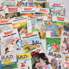 Parti seriemagasin, "Asterix" och "Mad", 1900-tal.