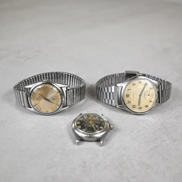 Armbandsur, 3st, 1900-talets andra hälft.
