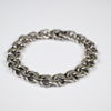 Armband i silver, bismarck-länk.