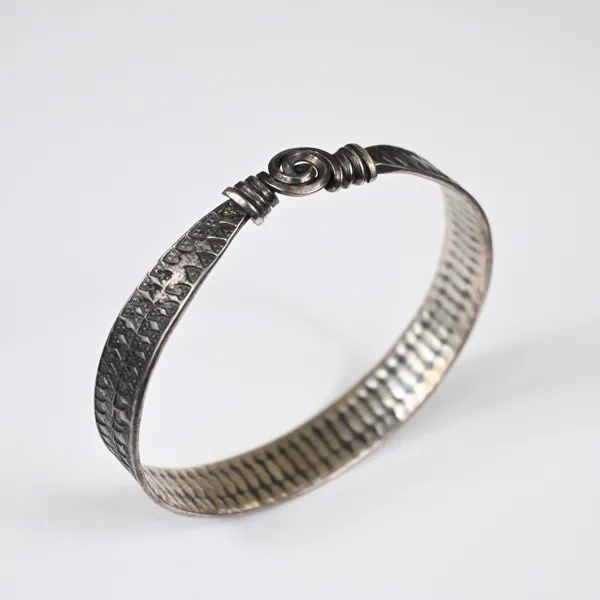Kenneth Norman, armring i sterlingsilver. 
