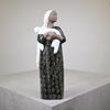 Mari Simmulson, figurin, "Herdinna", modell 4546, Upsala Ekeby.
