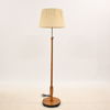 Golvlampa, björk, 1930/40-tal. 