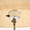 Golvlampa, björk, 1930/40-tal. 