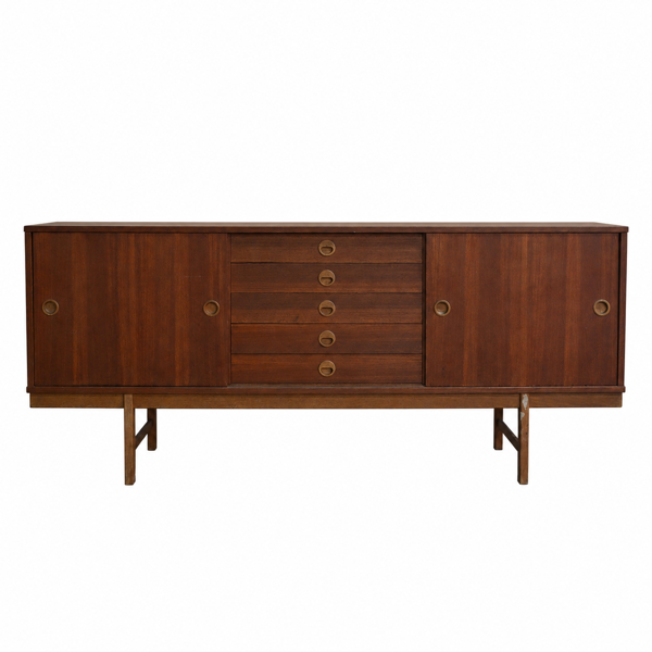 Sideboard, teak, Svensk Möbelindustri, 1960-tal.