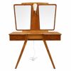 Sminkbord, teak, 1950/60-tal.