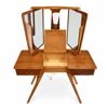 Sminkbord, teak, 1950/60-tal.