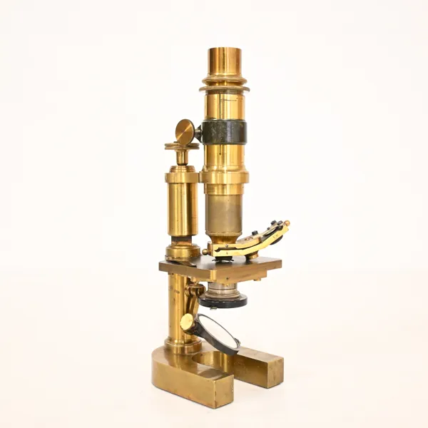 Mikroskop med schatull, Optische Werke, C Reichert, 1920-tal. 