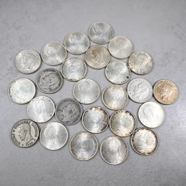 Silvermynt, 800.