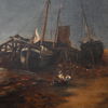 Okänd konstnär, marint motiv, 1800-tal.