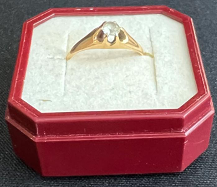 Guldring, 18 K