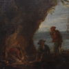 Okänd konstnär, kustlandskap, 1800-tal.