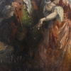 Okänd konstnär, figurscen, 1800-tal.
