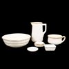 Tvättservis, 4 delar, flintgods, Villeroy & Boch, 1900-tal.
