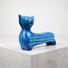 Aldo Londi, skulptur i form av katt, stengods, Bitossi, Italien.