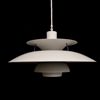 Poul Henningsen, taklampa, "PH-5", Louis Poulsen, Danmark. 