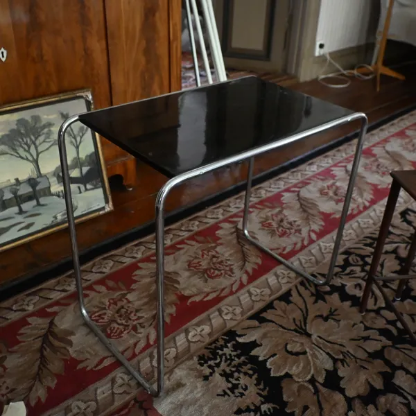 Marcel Breuer, sidobord, Thonet, "B9", 1980/90-tal.
