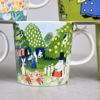 Muggar, 7st, "Mumin", Moomin Characters, Arabia, Finland.