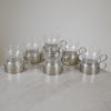 Timo Sarpaneva, Irish Coffe-glas, 6 st, "Tsaikka", Iittala, Finland.