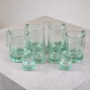 Ture Berglund, glas, 4+4st, Skansen, Stockholms Glasbruk, 1900-talets mitt.