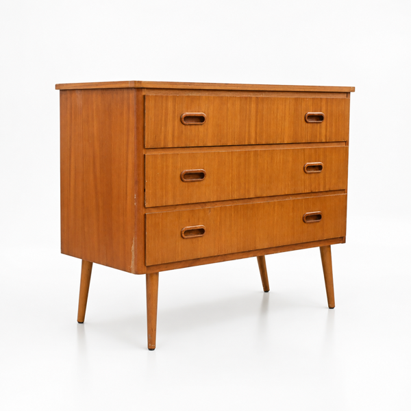 Byrå, teak, 1960-tal.