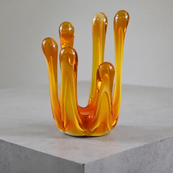 Ljuslykta, glas, Bergdala, 1900-talets andra hälft.