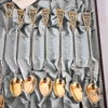 Cocktailskedar, 6+6st, silver, 1903.