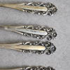 Kaffeskedar, 8+12st, silver.